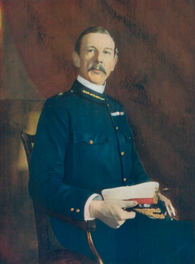 Generalleutnant Sir H. E. Colvile, Kommandeur der 9. Division der südafrikanischen Feldtruppe von English Photographer