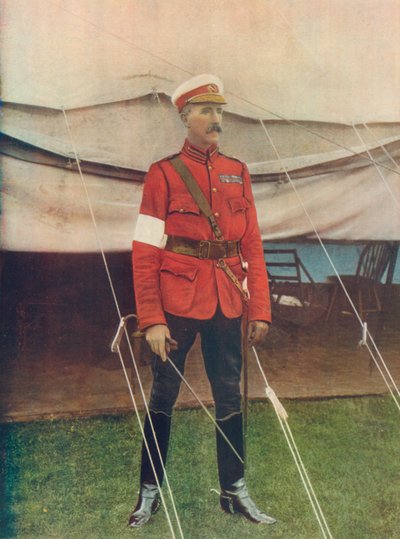 Generalleutnant Sir William Gatacre, Kommandeur der 3. Division, Südafrikanische Feldarmee. In der Felduniform eines Generaloffiziers von English Photographer