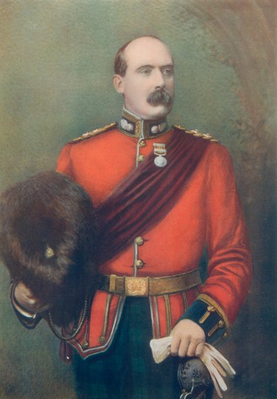 Oberstleutnant A. W. Thorneycroft. Kommandant der Thorneycroft