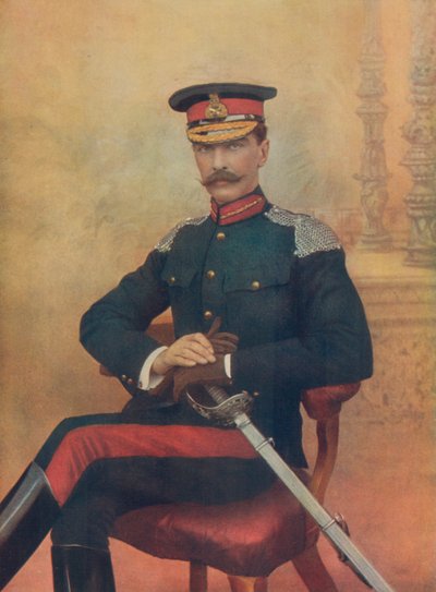 Generalmajor J. M. Babington. Kommandierender der ersten Kavalleriebrigade in Südafrika von English Photographer