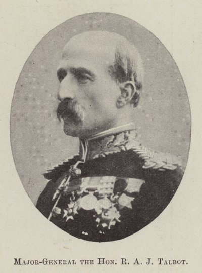 Generalmajor der Ehrenwerte R A J Talbot von English Photographer