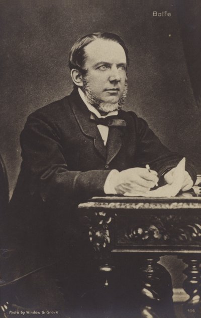 Michael William Balfe, irischer Komponist (1808-1870) von English Photographer