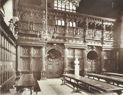 Middle Temple Hall, 1885 von English Photographer