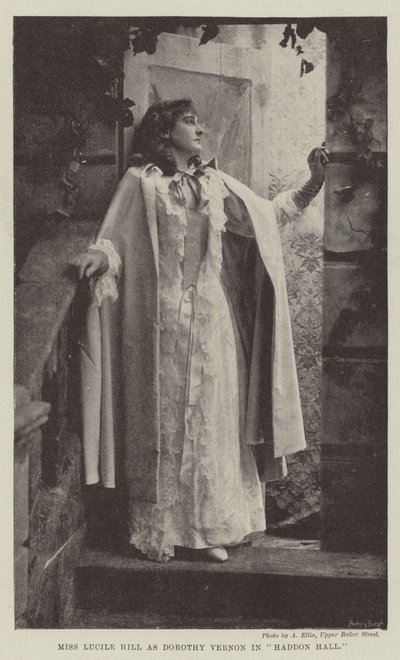 Miss Lucile Hill als Dorothy Vernon in Haddon Hall von English Photographer