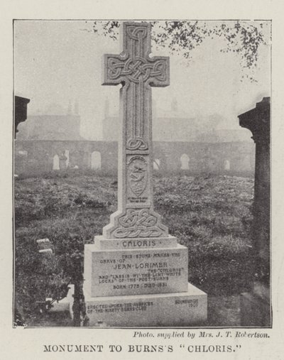 Denkmal für Burnss Chloris von English Photographer