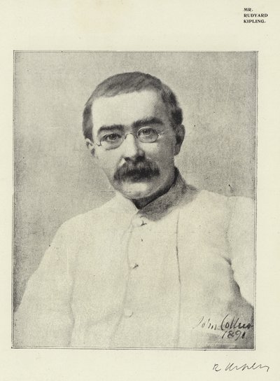 Rudyard Kipling von English Photographer