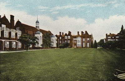 Newnham College, die Drei Hallen von English Photographer