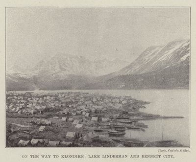 Auf dem Weg nach Klondike, Lake Linderman und Bennett City von English Photographer