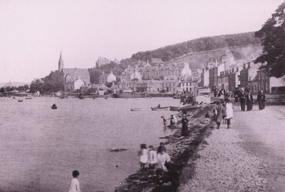 Port Bannatyne (Schwarz-Weiß-Foto) von English Photographer