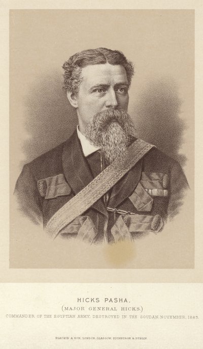 Porträt von Colonel William Hicks von English Photographer