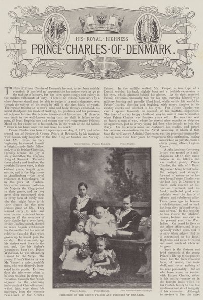 Prinz Charles von Dänemark von English Photographer
