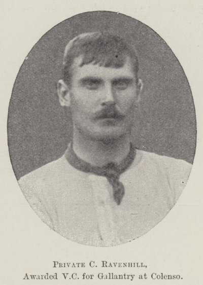 Private C. Ravenhill, ausgezeichnet mit dem Victoria-Kreuz für Tapferkeit in Colenso von English Photographer