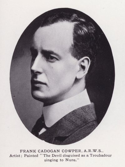 Prominente Männer von London: Frank Cadogan Cowper von English Photographer