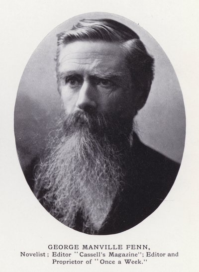 Prominente Männer von London: George Manville Fenn von English Photographer