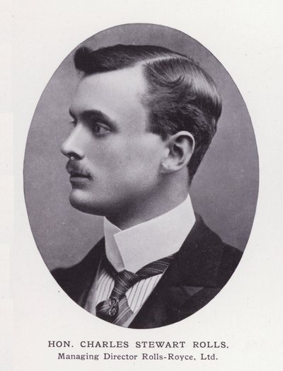 Prominente Männer von London: Hon Charles Stewart Rolls von English Photographer