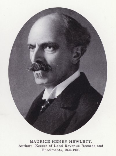 Prominente Männer von London: Maurice Henry Hewlett von English Photographer