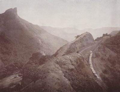 Reversing Station und Dukes Nose, Poona Ghat von English Photographer