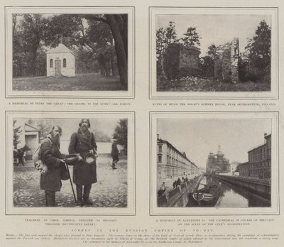Szenen im heutigen russischen Reich von English Photographer