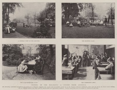 Schule in den Ferien, eine Lektion aus Amerika von English Photographer