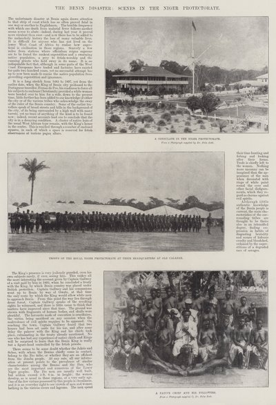 Das Benin-Desaster, Szenen im Niger-Schutzgebiet von English Photographer