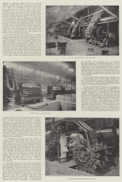 Die britische Kalikodruckindustrie von English Photographer