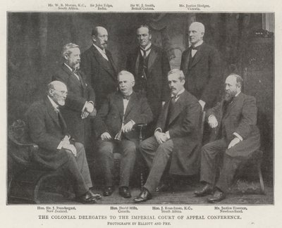 Die Kolonialdelegierten zur Konferenz des kaiserlichen Berufungsgerichts von English Photographer