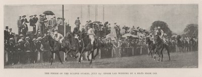 Das Ende der Eclipse Stakes, 19. Juli, Epsom Lad gewinnt knapp vor Ian von English Photographer