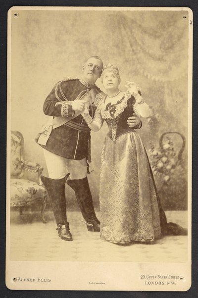Die erste Aufführung von Gilbert und Sullivans komischer Oper 