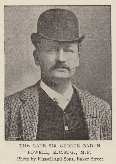 Der verstorbene Sir George Baden von English Photographer