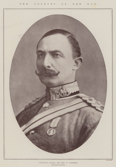 Die Führer der CIV, Oberstleutnant der Earl of Albemarle, Kommandant der Infanterie von English Photographer