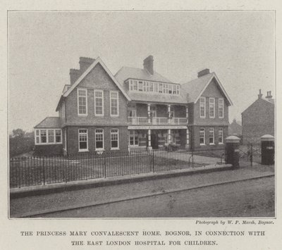Das Prinzessin Mary Erholungsheim, Bognor, in Verbindung mit dem East London Hospital for Children von English Photographer