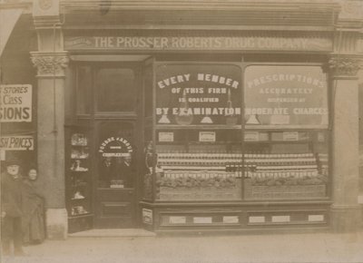 Die Prosser Roberts Drug Company von English Photographer