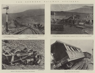 Der Snowdon Eisenbahnunfall von English Photographer