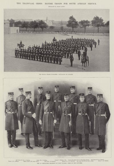 Die Transvaal-Krise, britische Truppen für den Dienst in Südafrika von English Photographer