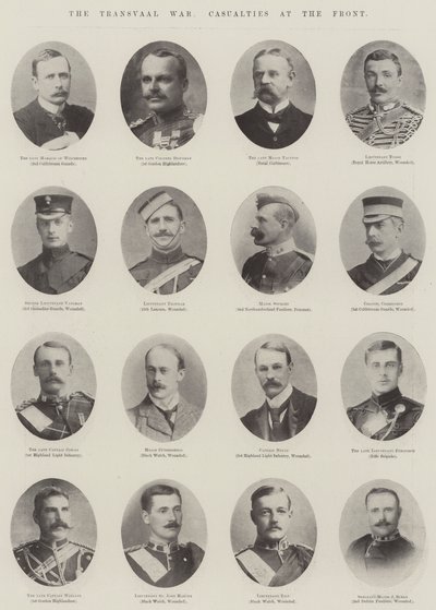 Der Transvaal-Krieg, Verluste an der Front von English Photographer