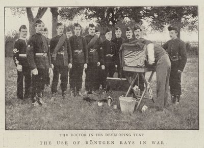 Die Verwendung von Röntgenstrahlen im Krieg von English Photographer