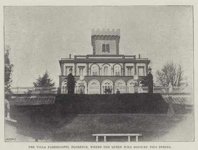 Die Villa Fabbricotti, Florenz, wo die Königin diesen Frühling verweilen wird von English Photographer