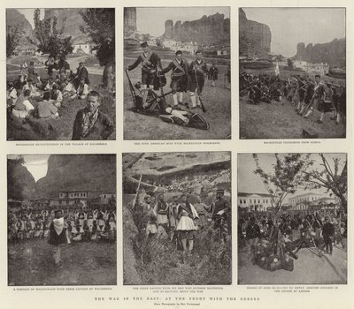 Der Krieg im Osten, an der Front mit den Griechen von English Photographer