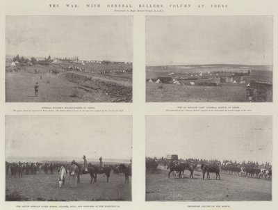 Der Krieg, mit General Bullers Kolonne bei Frere von English Photographer
