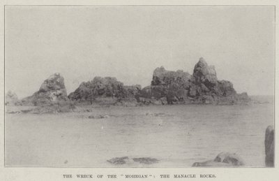 Das Wrack der Mohegan, die Manacle Rocks von English Photographer