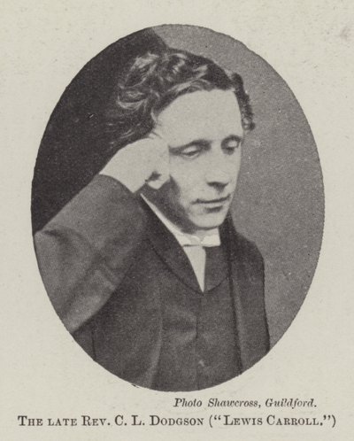 Der verstorbene Reverend C. L. Dodgson, Lewis Carroll von English Photographer
