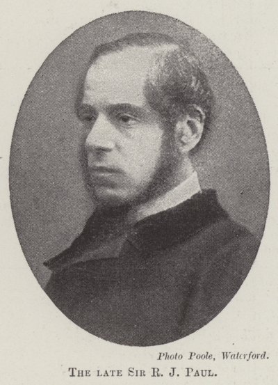 Der verstorbene Sir R. J. Paul von English Photographer