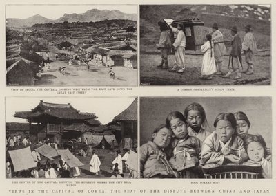 Ansichten in der Hauptstadt von Korea, dem Sitz des Streits zwischen China und Japan von English Photographer