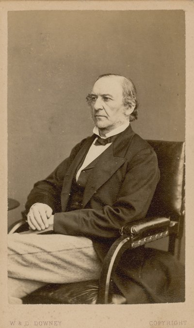 William Ewart Gladstone von English Photographer