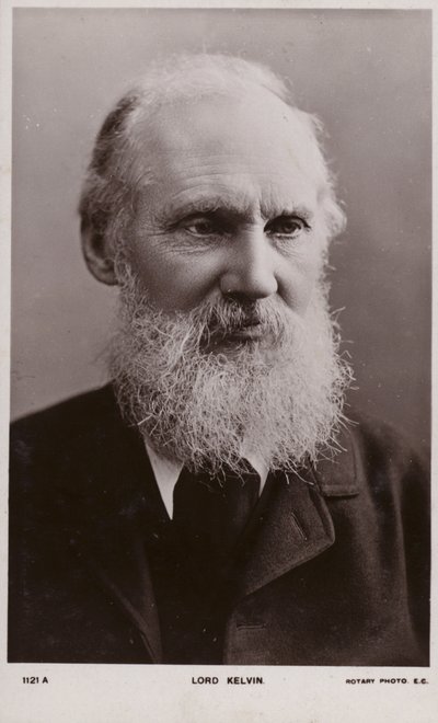 William Thomson, 1. Baron Kelvin (1824-1907), britischer Physiker und Ingenieur von English Photographer