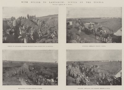 Mit Buller nach Ladysmith, Szenen am Tugela von English Photographer