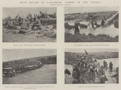 Mit Buller nach Ladysmith, Szenen am Tugela von English Photographer