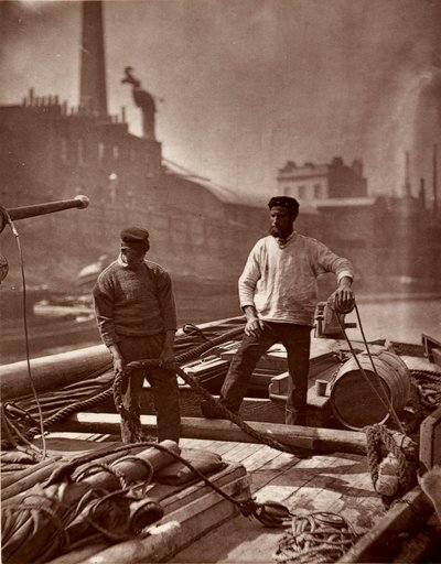 Arbeiter auf der 