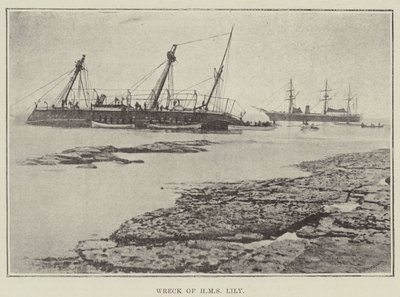 Wrack der HMS Lily von English Photographer