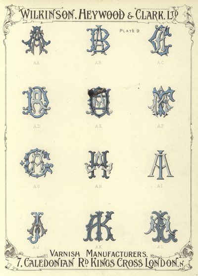 AA, AB, AC, AD, AE, AF, AG, AH, AI, AJ, AK, AL von English School